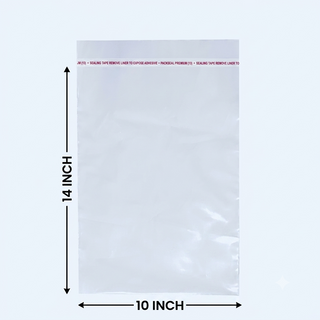 Transparent LDPE Poly Bags 10x14