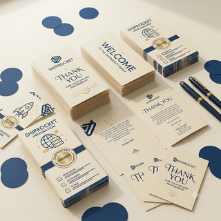 Thank-You Cards, Welcome Cards & Insert Flyers  2 X 5 Inches