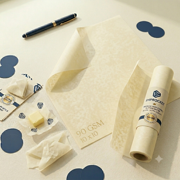 Wax Paper / Butter Paper  Plain ( 10 x 10 Inche)