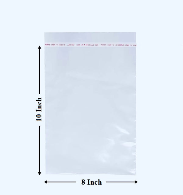 Transparent LDPE Poly Bags 8x10