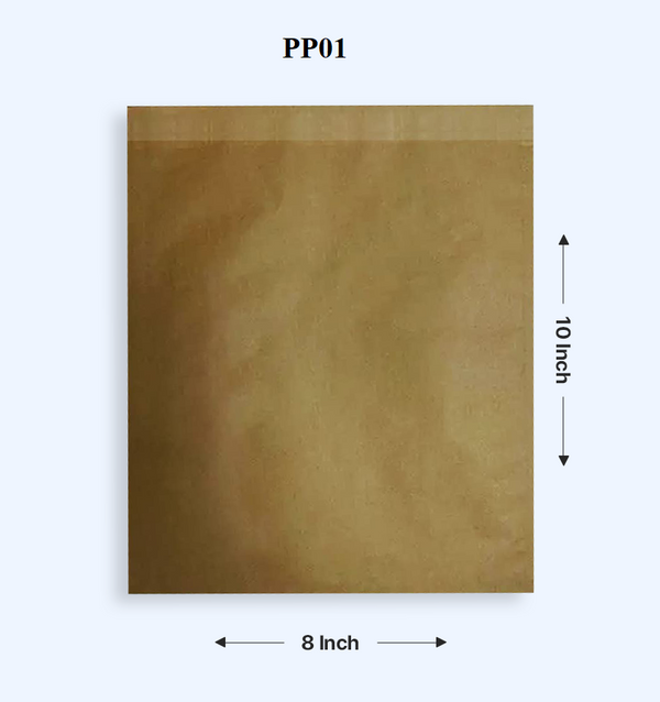 Buy Premium Paper Courier Bag (80 GSM), 8x10 Inches Pack of 100